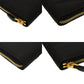 PRADA Long Wallet Purse Nylon black Wrinkles processing