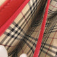 BURBERRY Business bag leather Red