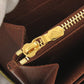 LOUIS VUITTON Long Wallet Purse M42616 Monogram canvas Brown Monogram Zippy wallet