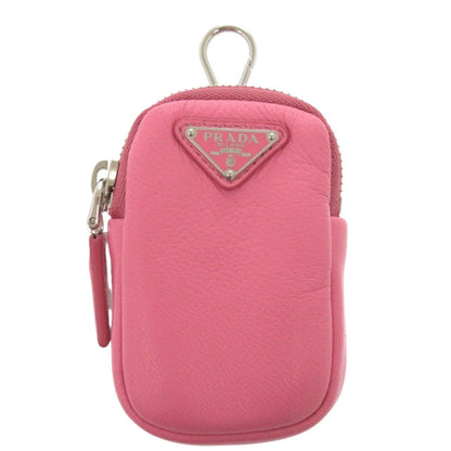 PRADA Pouch leather pink