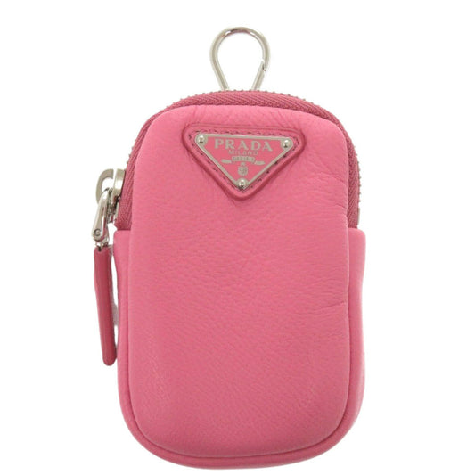 PRADA Pouch leather pink