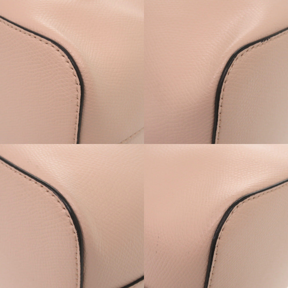 FENDI Handbag 8BS010 leather pink montresor mini