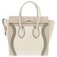 CELINE Handbag leather Ivory Luggage micro