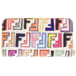 FENDI Long Wallet Purse 8M0024 leather white FF Zucca