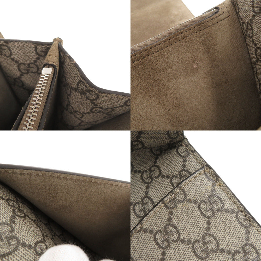 GUCCI Shoulder Bag 400249 GG Supreme beige Dionysus