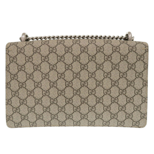 GUCCI Shoulder Bag 400249 GG Supreme beige Dionysus