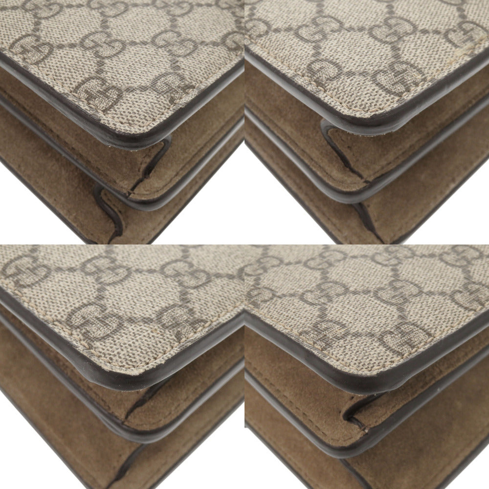 GUCCI Shoulder Bag 400249 GG Supreme beige Dionysus