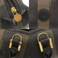 FENDI Handbag PVC, Leather Brown type Pecan
