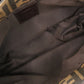 FENDI Shoulder Bag Canvas, Leather Brown Zucca Pattern