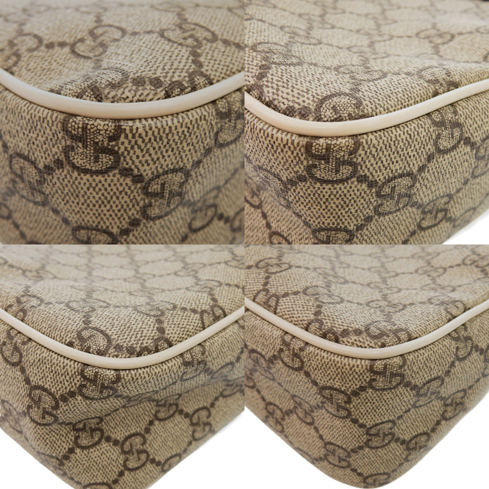 GUCCI Shoulder Bag 233268 GG Supreme Canvas, PVC Brown