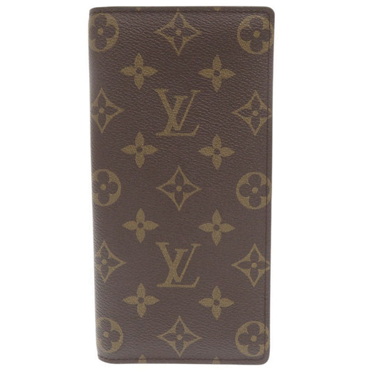 LOUIS VUITTON Long Wallet Purse M60252 Monogram canvas Brown Monogram Portefeuille Columbus