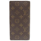 LOUIS VUITTON Long Wallet Purse M60252 Monogram canvas Brown Monogram Portefeuille Columbus