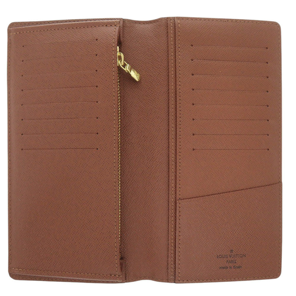 LOUIS VUITTON Long Wallet Purse M60252 Monogram canvas Brown Monogram Portefeuille Columbus