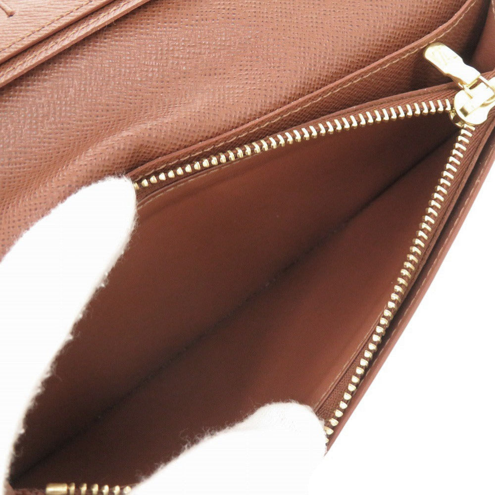LOUIS VUITTON Long Wallet Purse M60252 Monogram canvas Brown Monogram Portefeuille Columbus