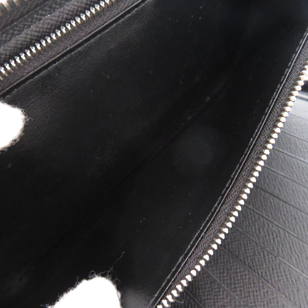 LOUIS VUITTON Long Wallet Purse M30503 Taiga Noir Taiga Zippy Wallet Vertical