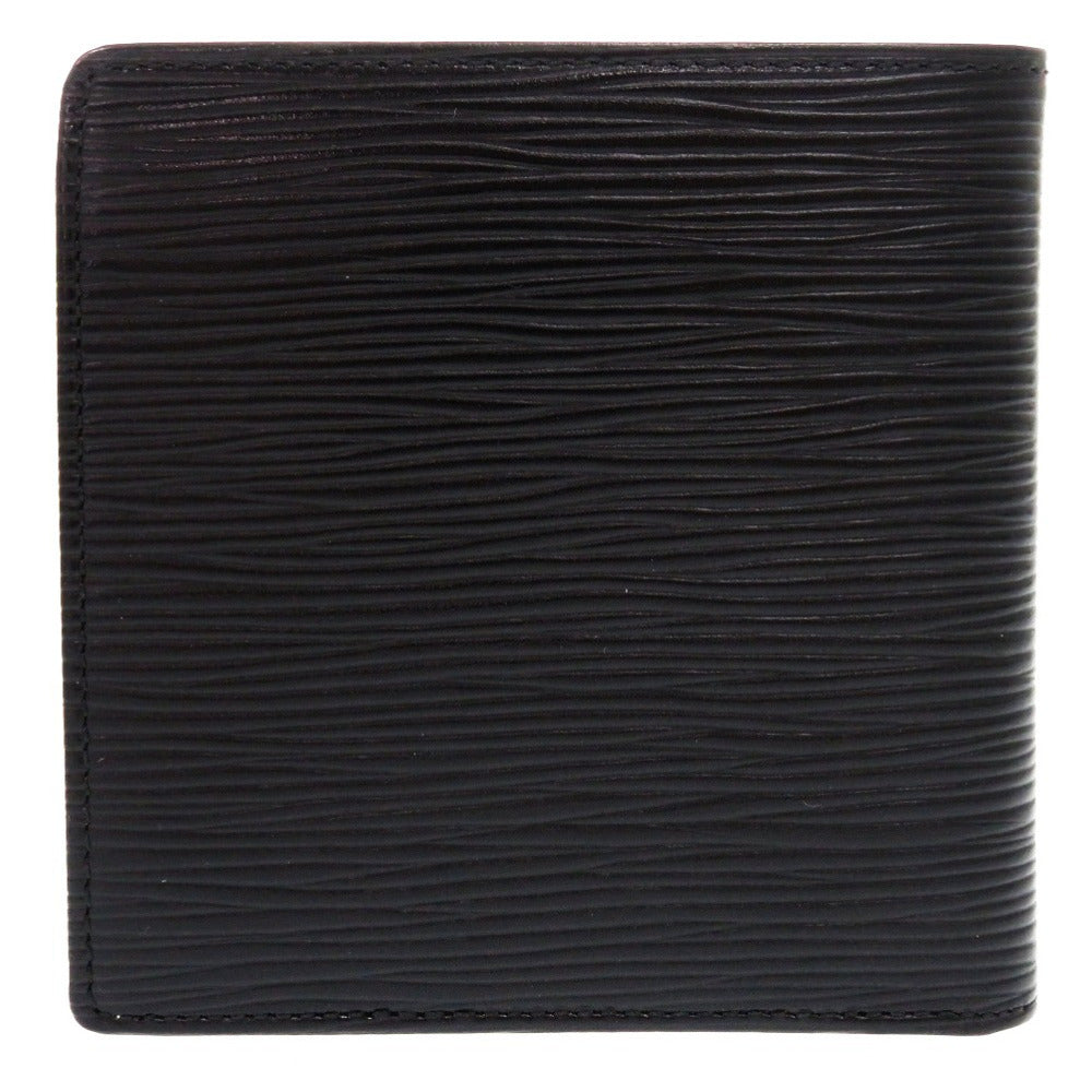 LOUIS VUITTON Bifold Wallet leather Noir