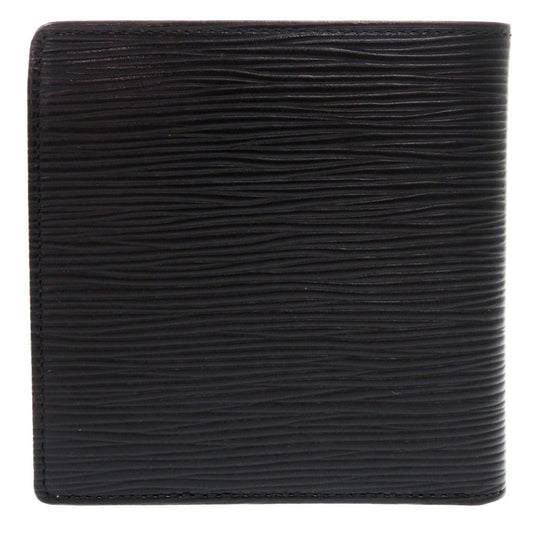 LOUIS VUITTON Bifold Wallet leather Noir