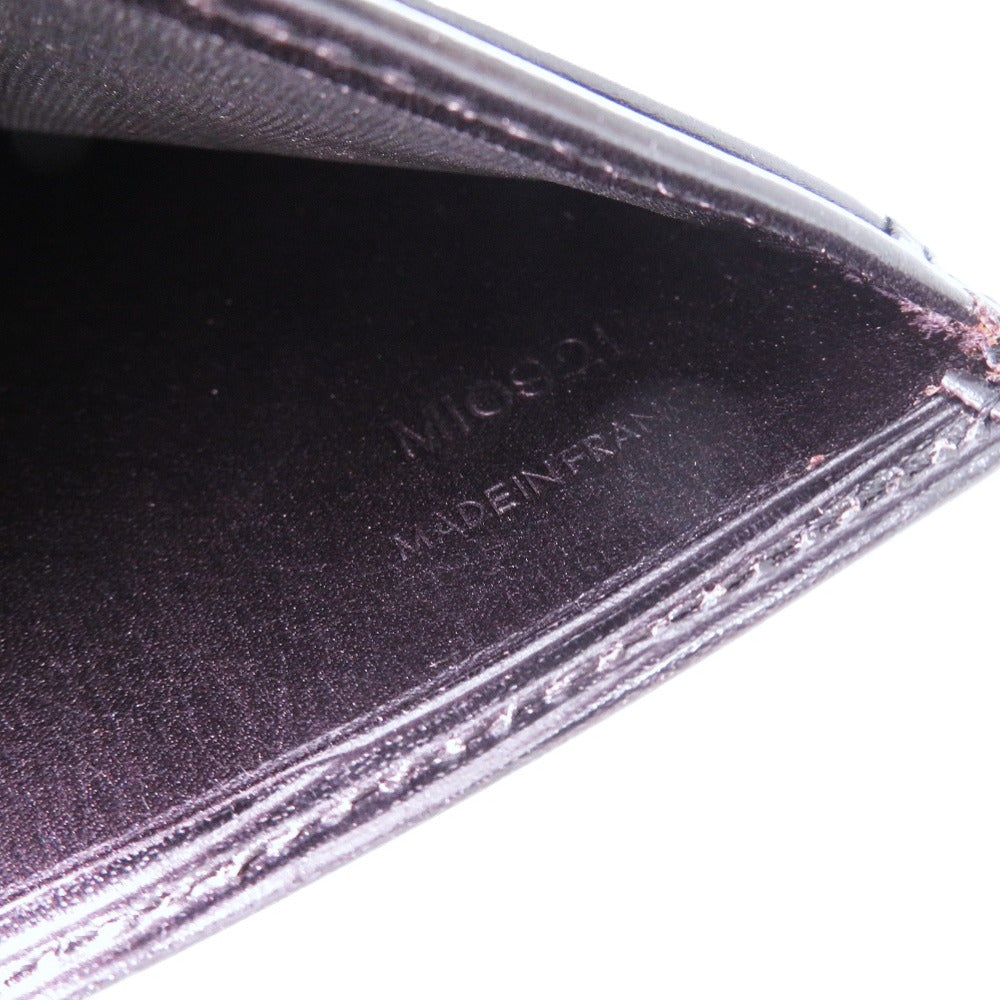 LOUIS VUITTON Bifold Wallet leather Noir