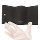 LOUIS VUITTON Tri-fold wallet M63921 Calfskin Noir Portefeuille Rock Mini