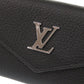 LOUIS VUITTON Tri-fold wallet M63921 Calfskin Noir Portefeuille Rock Mini