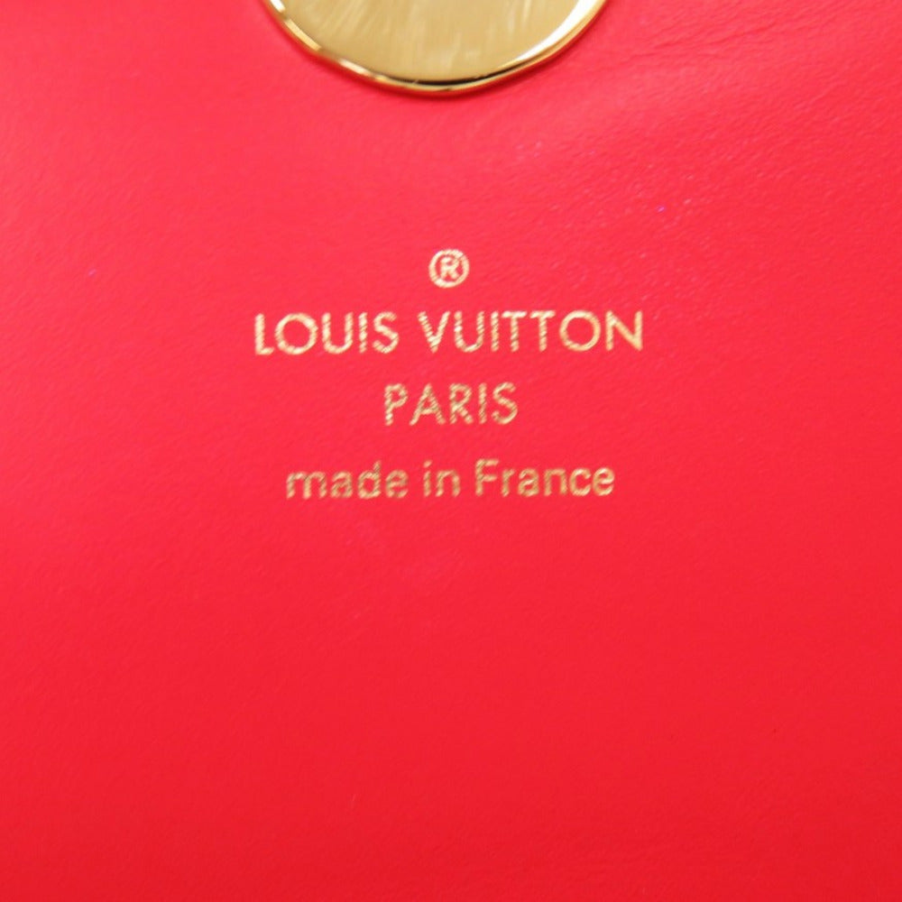 LOUIS VUITTON Bifold Wallet M64587 Leather, Monogram Canvas Coklico Portefeuille Flor Compact