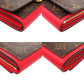 LOUIS VUITTON Bifold Wallet M64587 Leather, Monogram Canvas Coklico Portefeuille Flor Compact
