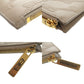 BALENCIAGA Coin case 717784 leather beige
