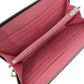 LOEWE Long Wallet Purse 261850 leather Magenta Repeat anagram