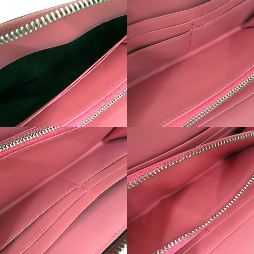 LOEWE Long Wallet Purse 261850 leather Magenta Repeat anagram