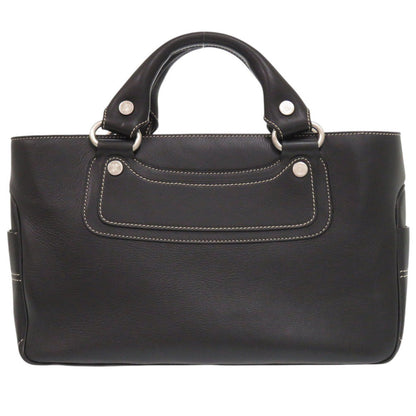 CELINE Handbag leather black Boogie bag