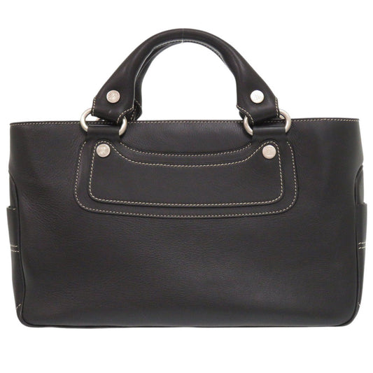 CELINE Handbag leather black Boogie bag