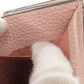 GUCCI Tri-fold wallet 745988 leather pink Horsebit compact wallet