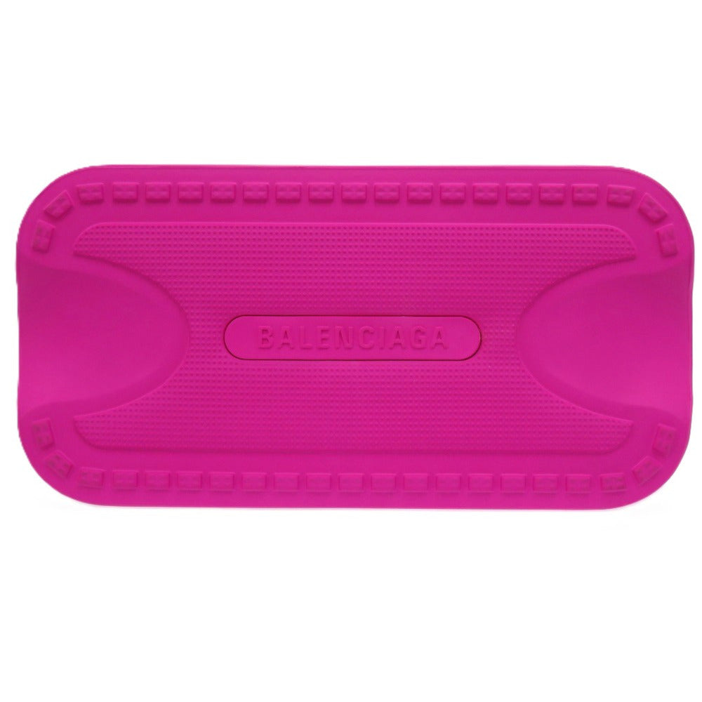 BALENCIAGA Tote Bag 702266 rubber pink A4 compatible x Crocs