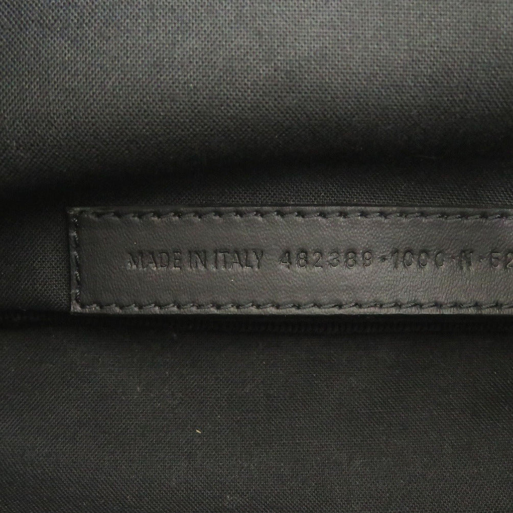 BALENCIAGA Waist bag 482389 polyester black Explorer Belt Pack DIY metal allover logo