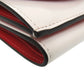 Christian Louboutin Tri-fold wallet 3235108 Patent leather white Loubi54 Loubi54