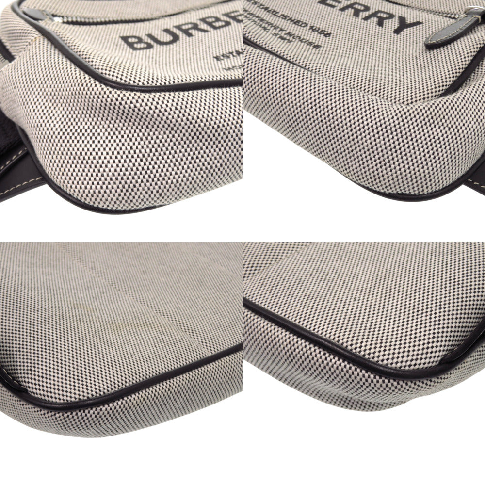 BURBERRY Sling bag 8038902 Cotton canvas gray
