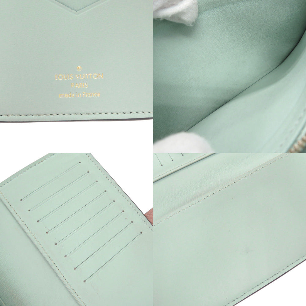 LOUIS VUITTON Long Wallet Purse M81367 leather Galle LV vertical wallet