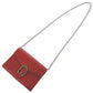 GUCCI Shoulder Bag 401231 leather Red