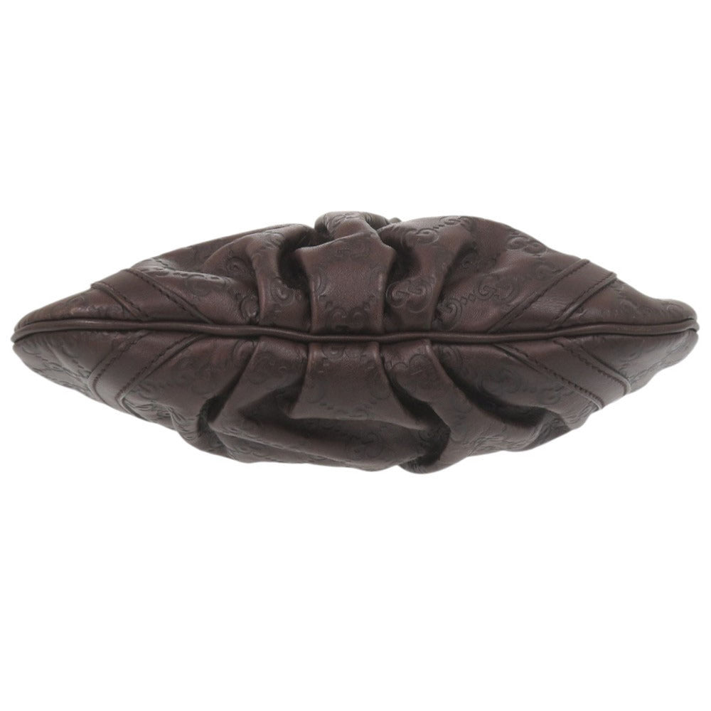 GUCCI Shoulder Bag 203257 leather Brown Abbey