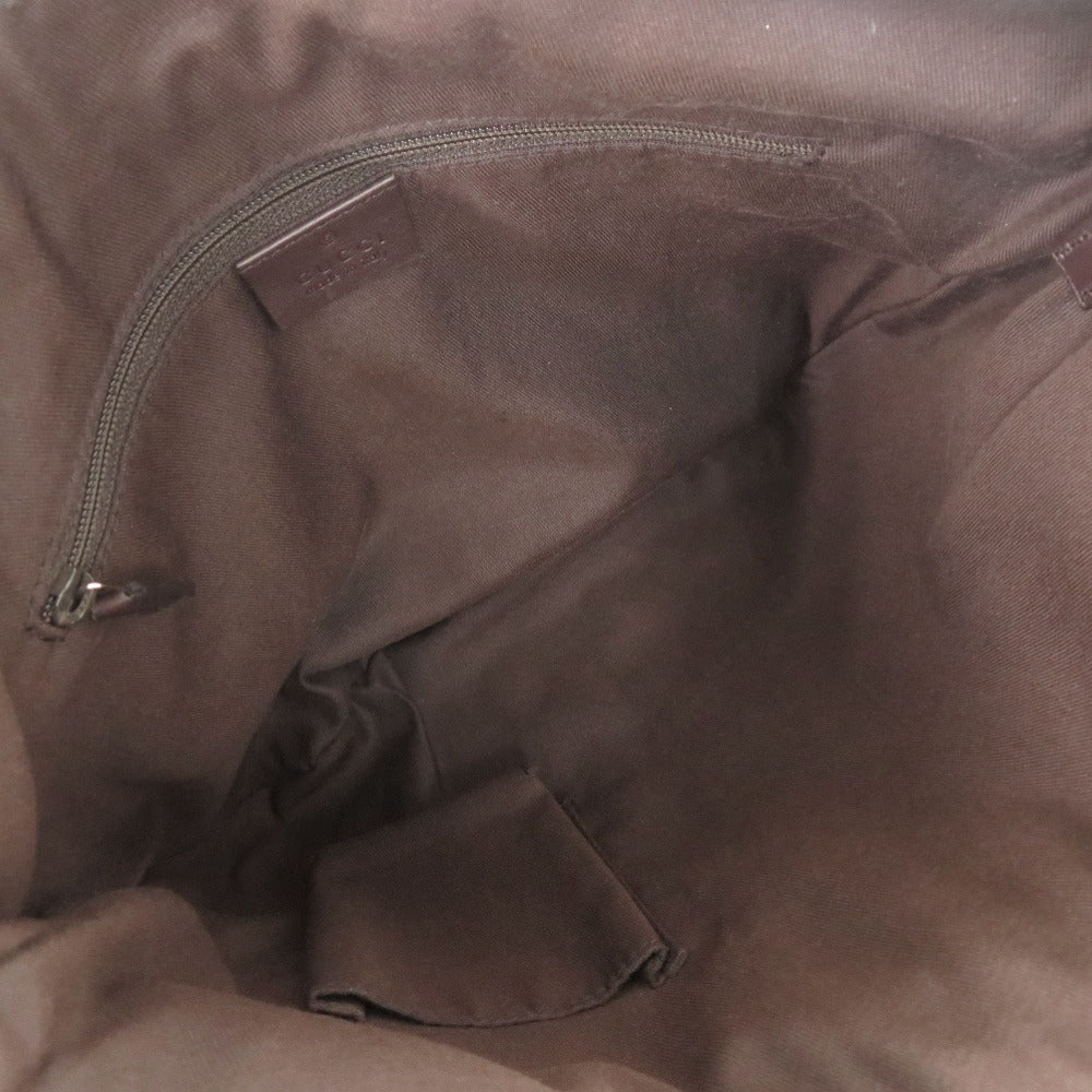 GUCCI Shoulder Bag 203257 leather Brown Abbey