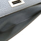 FENDI Long Wallet Purse 8M0427A91B leather Light blue PEEKABOO
