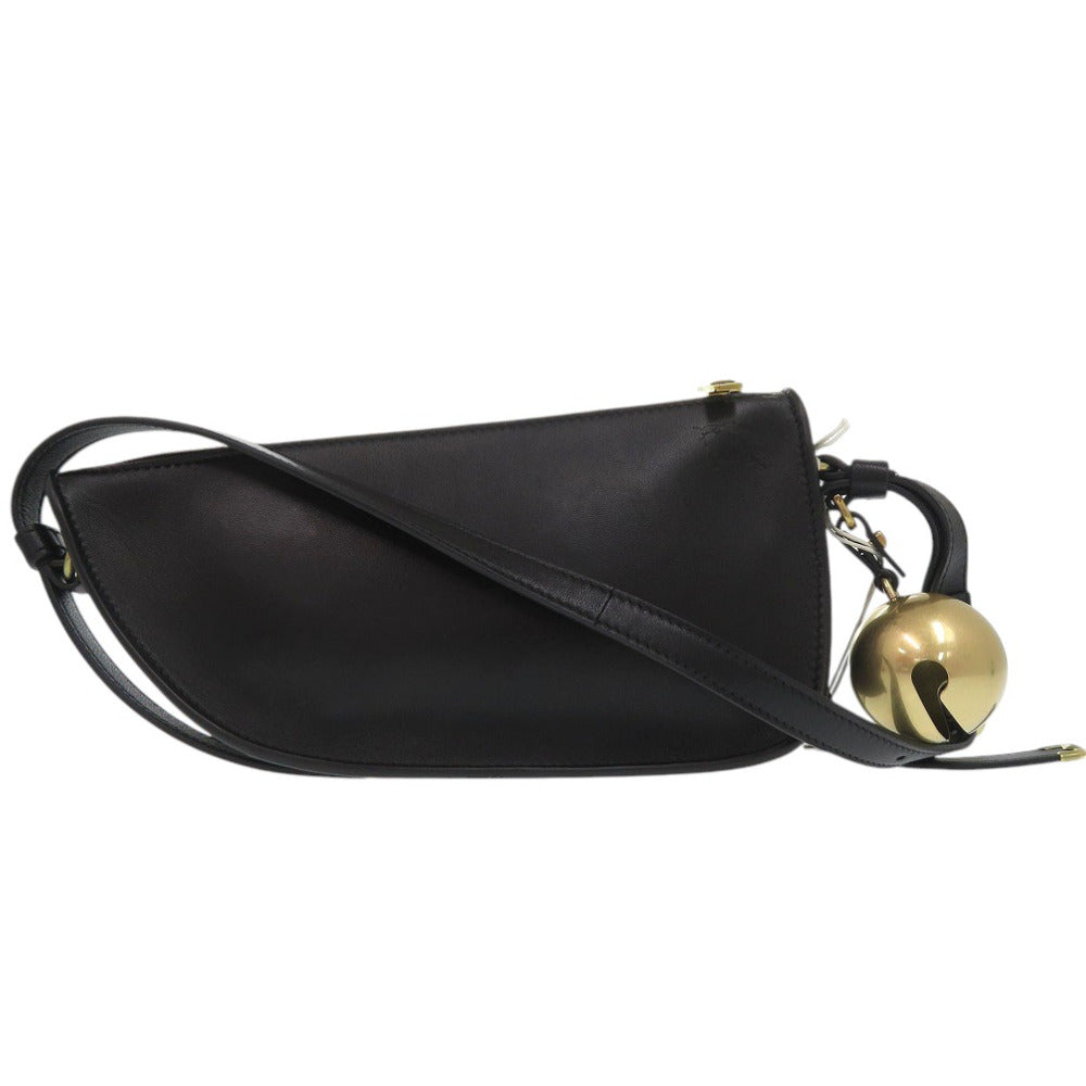 BURBERRY Handbag Sheep leather black SHIELD SLING