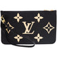 LOUIS VUITTON Pouch Monogram Ann Platt Noir Neverfull Pouch Emplant