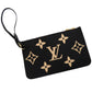 LOUIS VUITTON Pouch Monogram Ann Platt Noir Neverfull Pouch Emplant