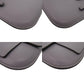 BURBERRY Waist bag leather gray Waist pouch