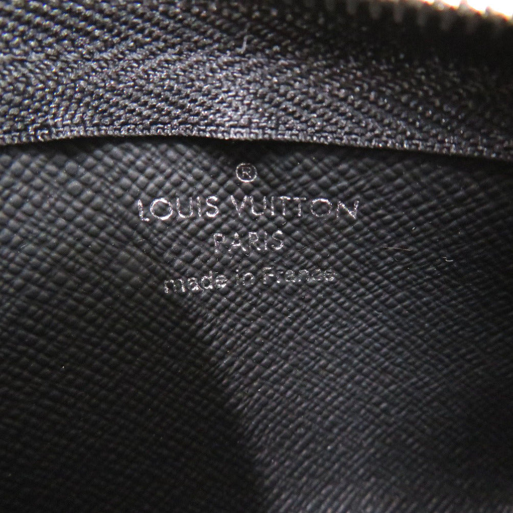 LOUIS VUITTON Coin case N60155 Damier Grafitto Canvas black Damier Graphite Pochette Cre