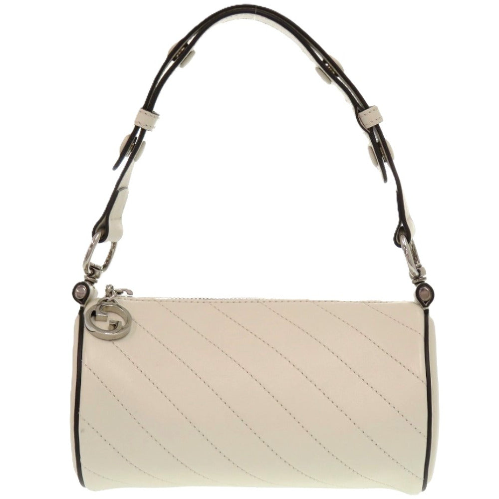 GUCCI Shoulder Bag 760170 leather white Blondy