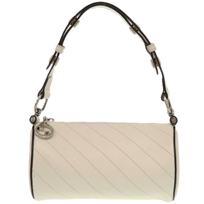 GUCCI Shoulder Bag 760170 leather white Blondy