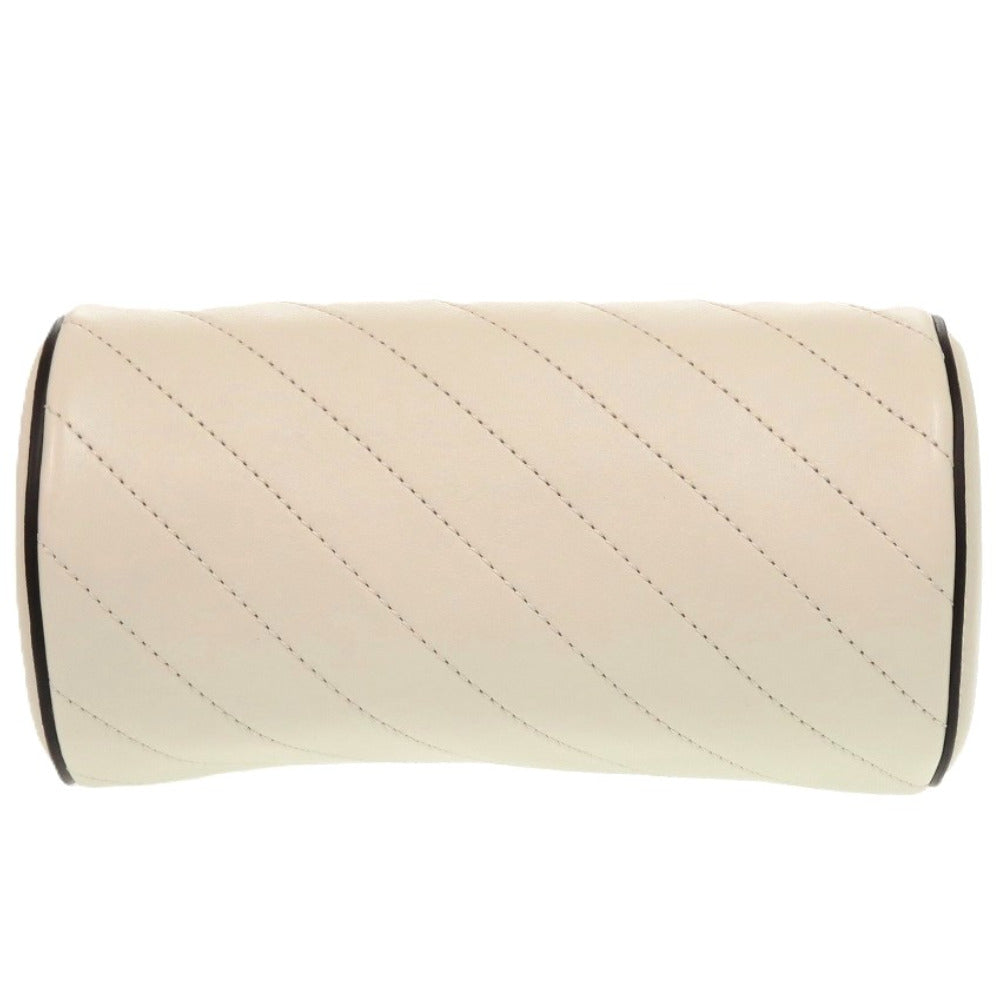 GUCCI Shoulder Bag 760170 leather white Blondy