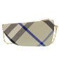 BURBERRY Shoulder Bag canvas beige Micro Shield Sling Bag